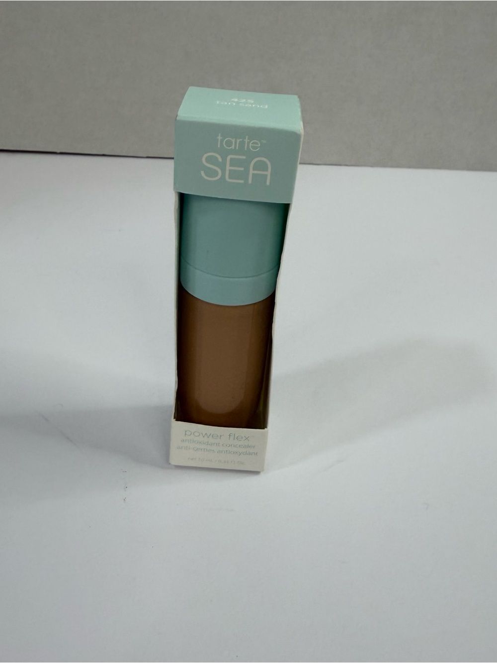 42S Tan Sand Shade Tarte SEA Power Flex Full Coverage Concealer NIB Vegan